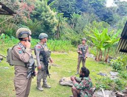 Patroli Humanis di Puncak Jaya: Satgas Damai Cartenz Bangun Kepercayaan Warga dari Kampung ke Kampung
