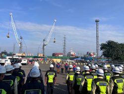 Polres Tanjung Priok, Gelar Apel Satpam Pelabuhan, Tekankan Kesiapsiagaan dan Etika, Jelang May Day