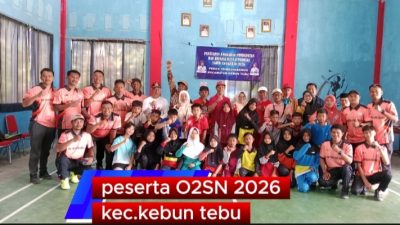 Rapat Penutupan O2SN Kecamatan Kebun Tebu Berlangsung Sukses, Fokus Persiapan ke Tingkat Kabupaten