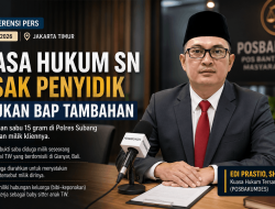 Konferensi Pers Kasus SN Kuasa Hukum Minta Pengembangan Penyidikan