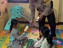 Pojok Baca Edukasi Polsek Kalibaru: Menumbuhkan Minat Baca dan Kepedulian Gizi Anak Sejak Dini