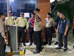 Patroli Malam Stasioner Cipta Kondisi Polres Pelabuhan Tanjung Priok, Jaga Kamtibmas Tetap Kondusif