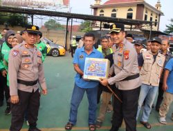 Perkuat Sinergitas, Polres Priok, Gelar JJOS Apel Gabungan Bersama Sabuk Kamtibmas