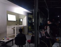 Polsek Kawasan Muara Baru Polres Priok Gelar, Jaga Jakarta On The Spot (JJOS) Nonton Bareng Piala Dunia 2026, Perkuat Sinergitas dan Sampaikan Pesan Kamtibmas kepada Masyarakat