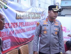 Kapolres Priok, Resmikan Program Bedah Rumah, Wujud Kepedulian Polri kepada Masyarakat di Hari Bhayangkara ke-80