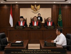 Menunggu Wakil Tuhan Hakim Agung bersidang di MA RI Dalam Perkara No.10/PDT.G/2025 dan Kasasi No.3297/K/PDT/2026.