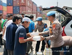 Jumat Berkah Sipropam Polres Pelabuhan Tanjung Priok, Wujud Kepedulian Polri kepada Masyarakat Pelabuhan