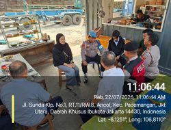 Polsek Kawasan Sunda Kelapa Gelar ‘Jaga Jakarta On The Spot’ di Pelabuhan Muara Angke, Perkuat Sinergi Jaga Kamtibmas
